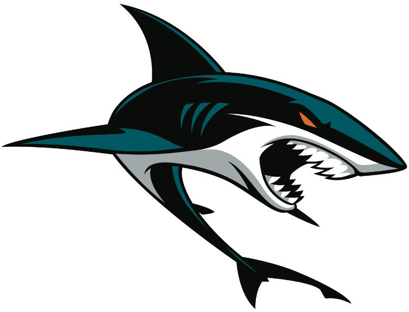 San Jose Sharks 2016-Pres Secondary Logo v2 iron on heat transfer...